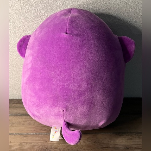 Squishmallows 12” Hartman Valentine Plush Monkey Purple Heart Belly 2024 - Picture 2 of 7